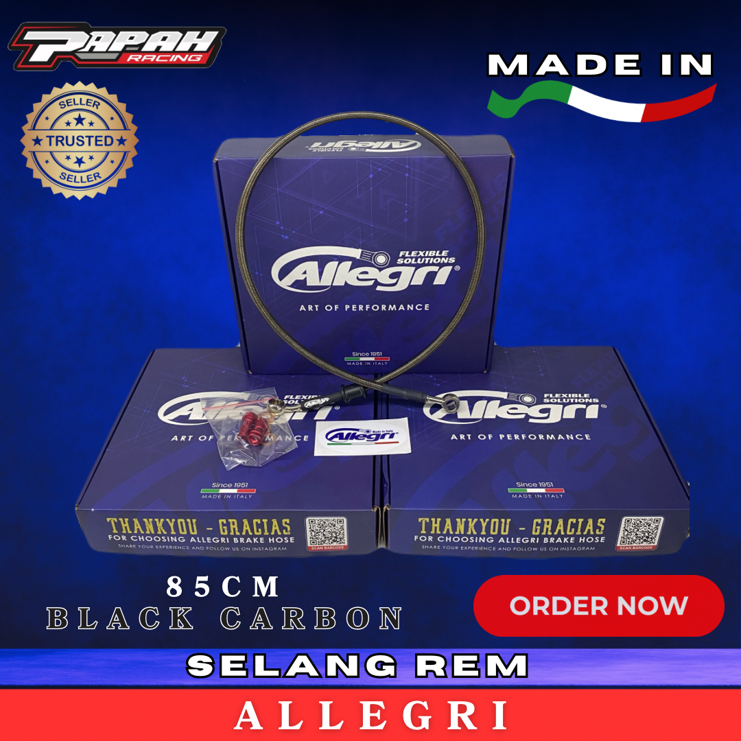 SELANG REM ALLEGRI UNIVERSAL 85 BLACK CARBON